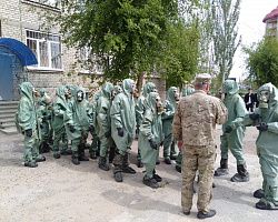 Студенты Лиманского филиала приняли участие в учебных сборах по основам военной службы  